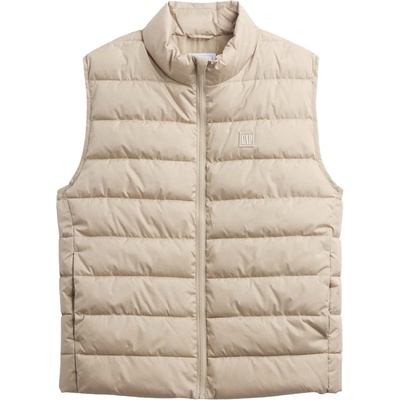 Gap V-frch Logo Ltwt Puffer béžová