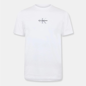 Calvin Klein Jeans Тениска Calvin Klein Jeans Men's Mlogo Graphic T-Shirt - Brilliant White