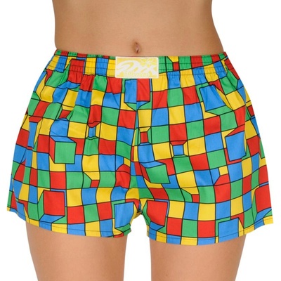 Styx Дамски къси панталони Styx art classic rubber plaid Styx | Cherven | ЖЕНИ | S