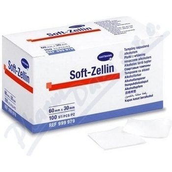 Soft-Zellin Tampon impreg. s alkoholem/100 ks