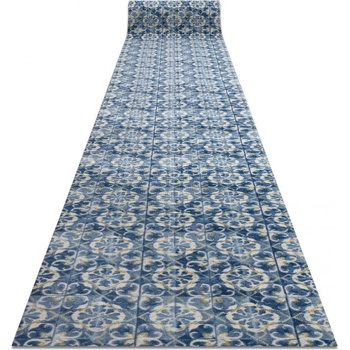 Najkoberce Digital lisabonský obklad modrý / zlatý metráž 80 cm