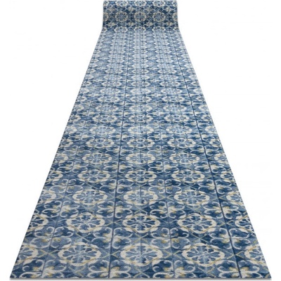 Najkoberce Digital lisabonský obklad modrý / zlatý metráž 80 cm