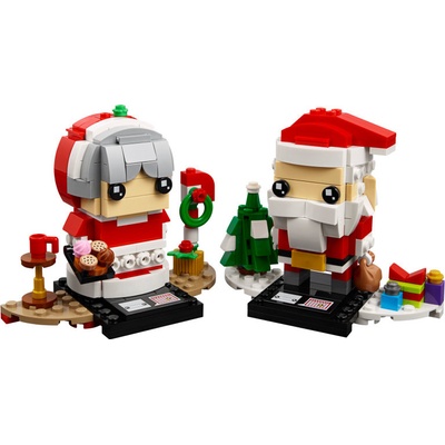 LEGO® BrickHeadz 40274 Pán a pani Santa Clausovi