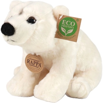 Rappa Плюшена играчка Rappa Еко приятели - Бяло мече, 22 cm (230927)