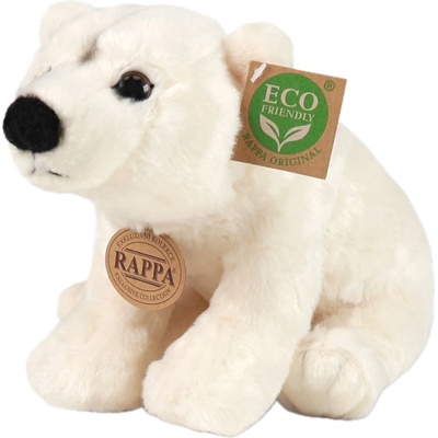 Rappa Плюшена играчка Rappa Еко приятели - Бяло мече, 22 cm (230927)