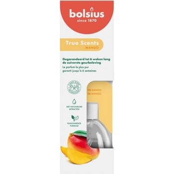 TRUE SCENTS Osviežovač vzduchu MANGO s tyčinkami 60 ml
