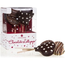 Chocolissimo Srdiečka lízanky čokoládové 100 g