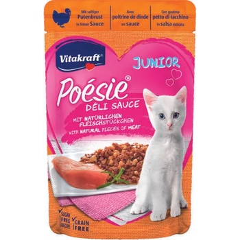Image 1 of Vitakraft Poésie Déli Sauce Junior turkey 85 g