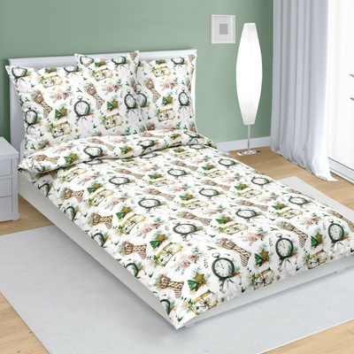 Bellatex bavlna obliečky Vianočný čas 140x200 70x90