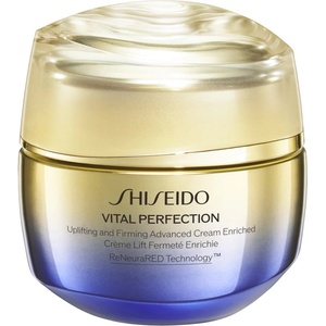 Shiseido Vital Perfection Uplifting & Firming Advanced Cream Enriched интензивно стягащ дневен и нощен крем за суха кожа 50ml