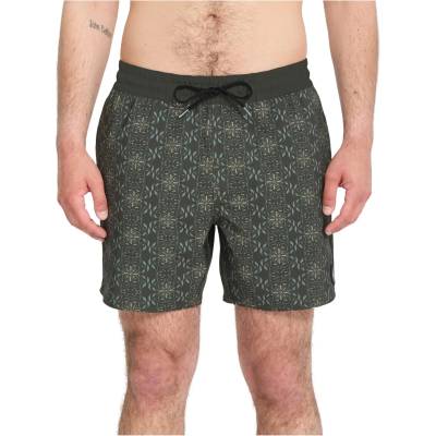 Volcom Мъжки бордшорт Volcom Lido Print Trunk 16 Boardshorts - Squadron Green (050-2399-0112)