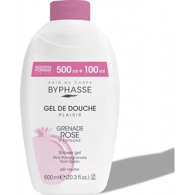 Byphasse Sprchový gel granátové jablko 600 ml