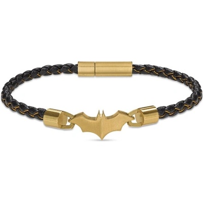 Police pánsky kožený náramok Batman Batarang POPEAGB0034702
