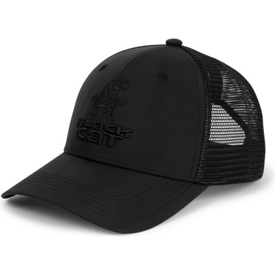 Black Cat Black Trucker Cap