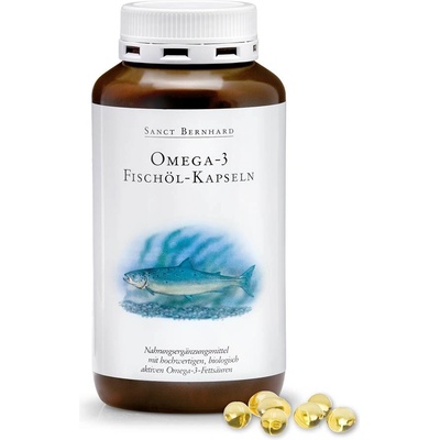 Sanct Bernard Rybí olej omega-3 400 kapsúl