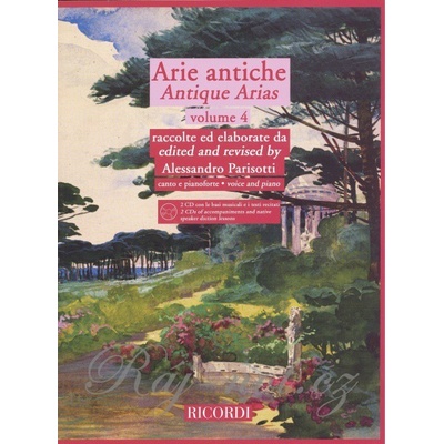 ARIE ANTICHE 4 + 2x CD / spev + klavír