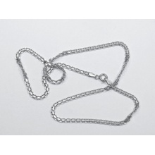 RiverSperky. Stříbrný rhodiovaný řetízek, Butura. AGRET600047 232600