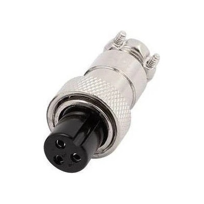 LaskaKit Konektor 12mm GX12 3p kabel – Sleviste.cz