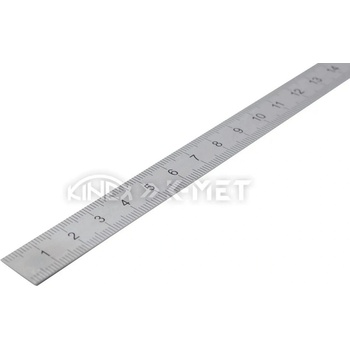 Image 1 of K-MET Гъвкава стоманена линийка K-MET 1018 - 500x15x0.5 мм (Клас 1) (1018)