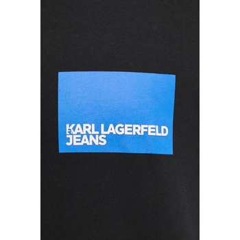 Karl Lagerfeld Jeans Памучна тениска Karl Lagerfeld Jeans (A1M17001)