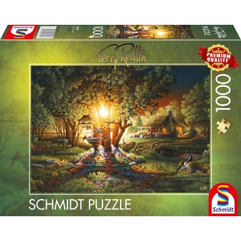 Schmidt Spiele Пъзел Schmidt от 1000 части - Пролетта в цялото ѝ великолепие (58547)