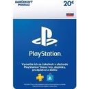 PlayStation Store predplatená karta 20 € SK
