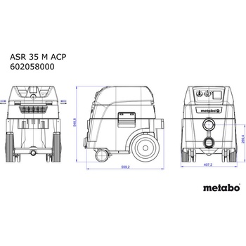 Metabo ASR 35 M ACP (602058000)