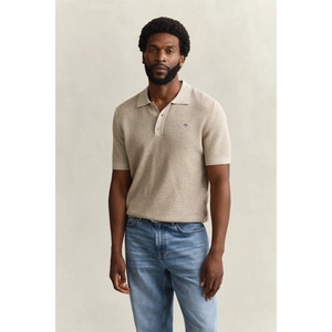 Gant Блуза с яка Gant Men's Short Sleeve Polo Shirt - Oat Melange 198