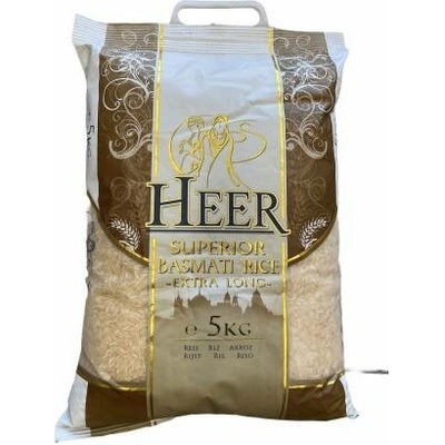 HEER EXTRA DLOUHÁ Basmati rýže 5 kg