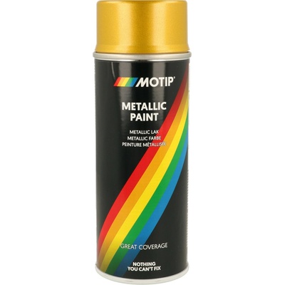 MOTIP Metalická barva 400 ml zlatá
