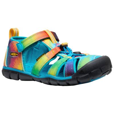 Сандали Keen Youth Seacamp II CNX Sandals - Vivid Blue / Original Tie Dye - размер 39 (EU) (702-1689-4717)