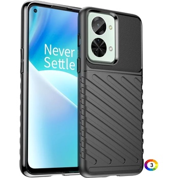 Image 1 of OnePlus Nord 2T Удароустойчив Twill Texture Калъф и Протектор