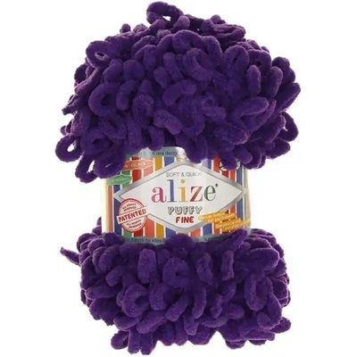 Příze Puffy Fine 44 tm. Fialová