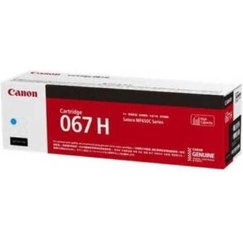 Canon Тонер CRG-067H, MF65x/LBP63x, 2350 страници/5%, Cyan (CRG-067HC)