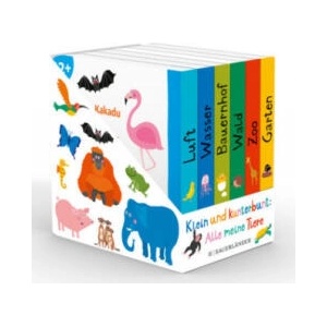 Klein und kunterbunt: Alle meine Tiere (Würfel) | Nastja Holtfreter (ISBN: 9783737356251)