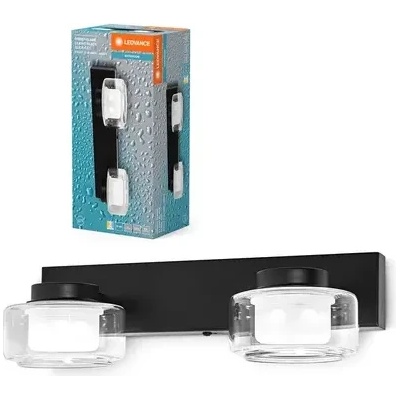 OSRAM Led ЛАМПА orbis flame 2x5.5w click cct ip44 black ledvance (ledvance 4099854447785)