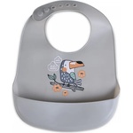 Cangaroo Силиконов лигавник Cangaroo - Rooibos, сив (108727) - baby