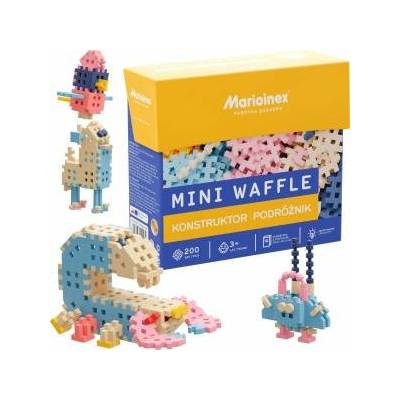 Marioinex Конструктор Marioinex Пътешественик, мини, вафлен, 200 части