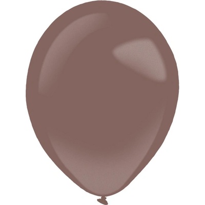 Amscan Balónky latexové dekoratérské metalické bordó 27,5 cm
