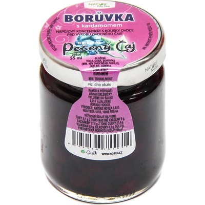 Nature NoTea Pečený čaj borůvka s kardamomem 60 ml