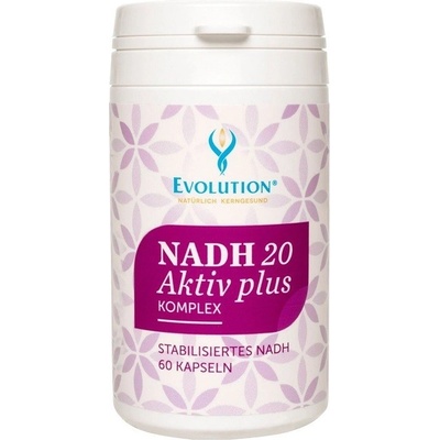 Evolution NADH 20 Aktiv plus komplex Vitamín B3 60 kapsúl