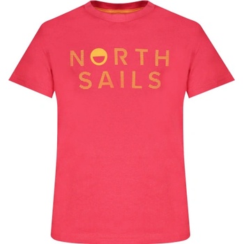 North sails Детска тениска с къс ръкав north sails, Цвят Червено (795047000_ro0178)