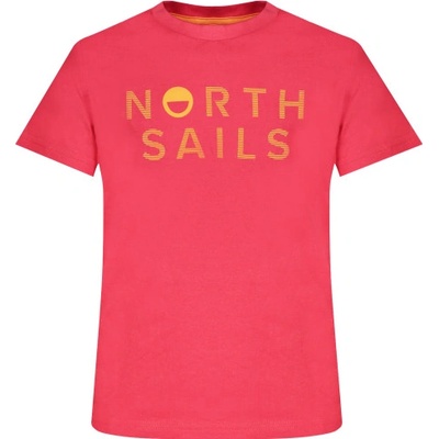 North sails Детска тениска с къс ръкав north sails, Цвят Червено (795047000_ro0178)