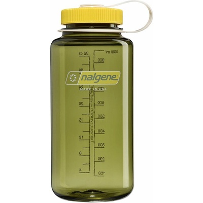 Nalgene Wide Mouth Oil Green w/Freesia 1000 ml