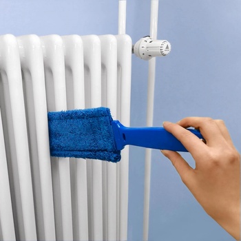 Die moderne Hausfrau Sada na čištění radiátorů s kartáčem a prachovkou 3 ks