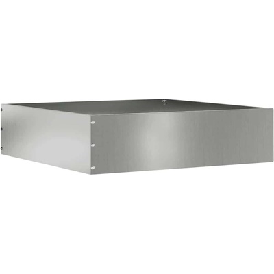 vidaXL Ограда за трева Сребрист 50 x 50 x 13 см Галванизирана стомана (874726)