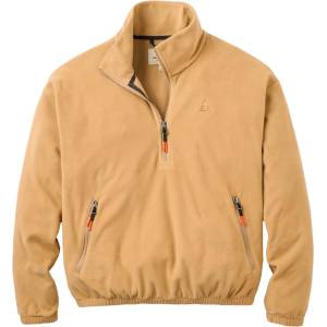 Passenger Дамски поларен пуловер Passenger Women's Ayla Recycled Micro Polartec Fleece Fleece jumper - Biscuit (105-6076-0714)