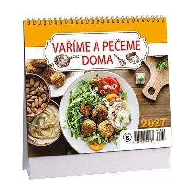 stolní Vaříme a pečeme doma mini 17cm x 14,5cm, K836 2027