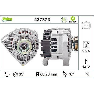Generátor VALEO 437373