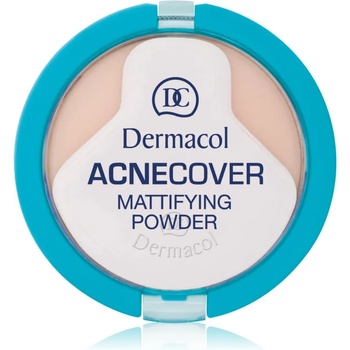 Dermacol Acne Cover компактна пудра за проблемна кожа, акне цвят Porcelain 11 гр